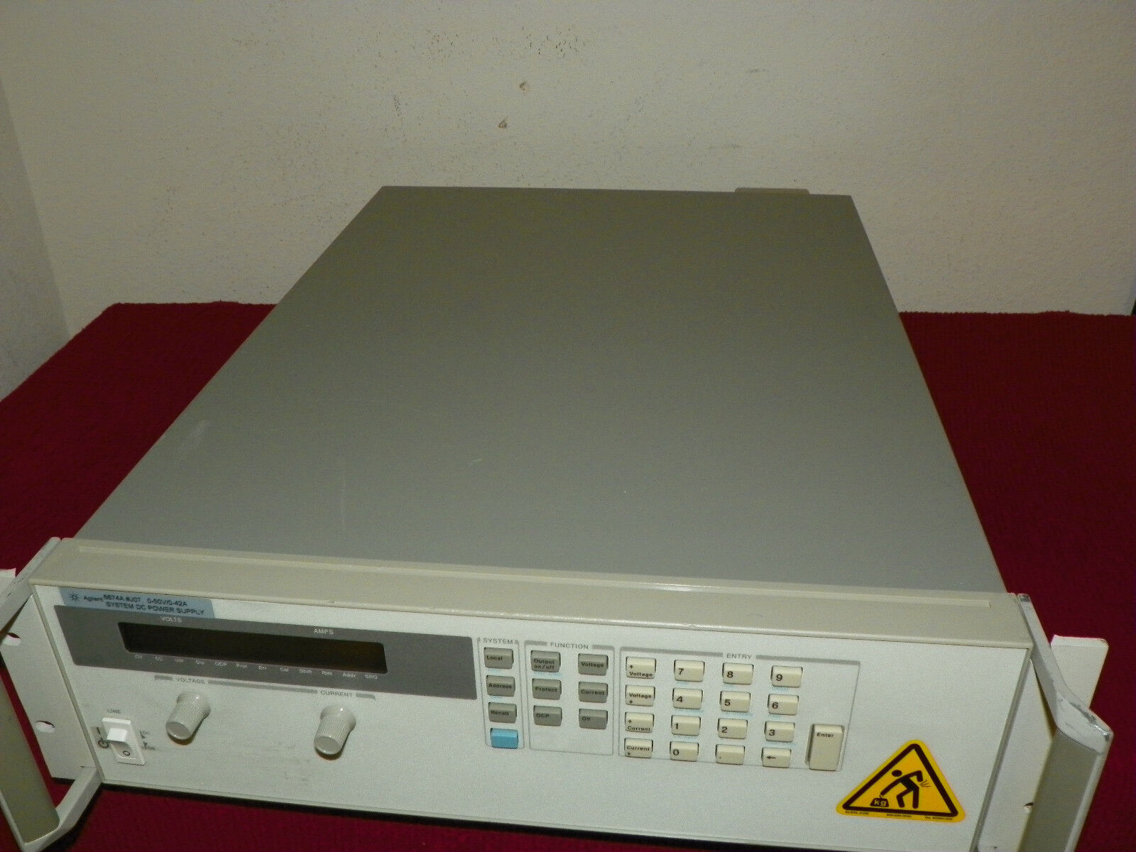 HP Agilent 6674A DC Power Supply, Opt J07 50V, 42A, 2000 Watts (4 in stock) HP Agilent 6674A DC Power Supply, Opt J07 50V, 42A, 2000 Watts (4 in stock)